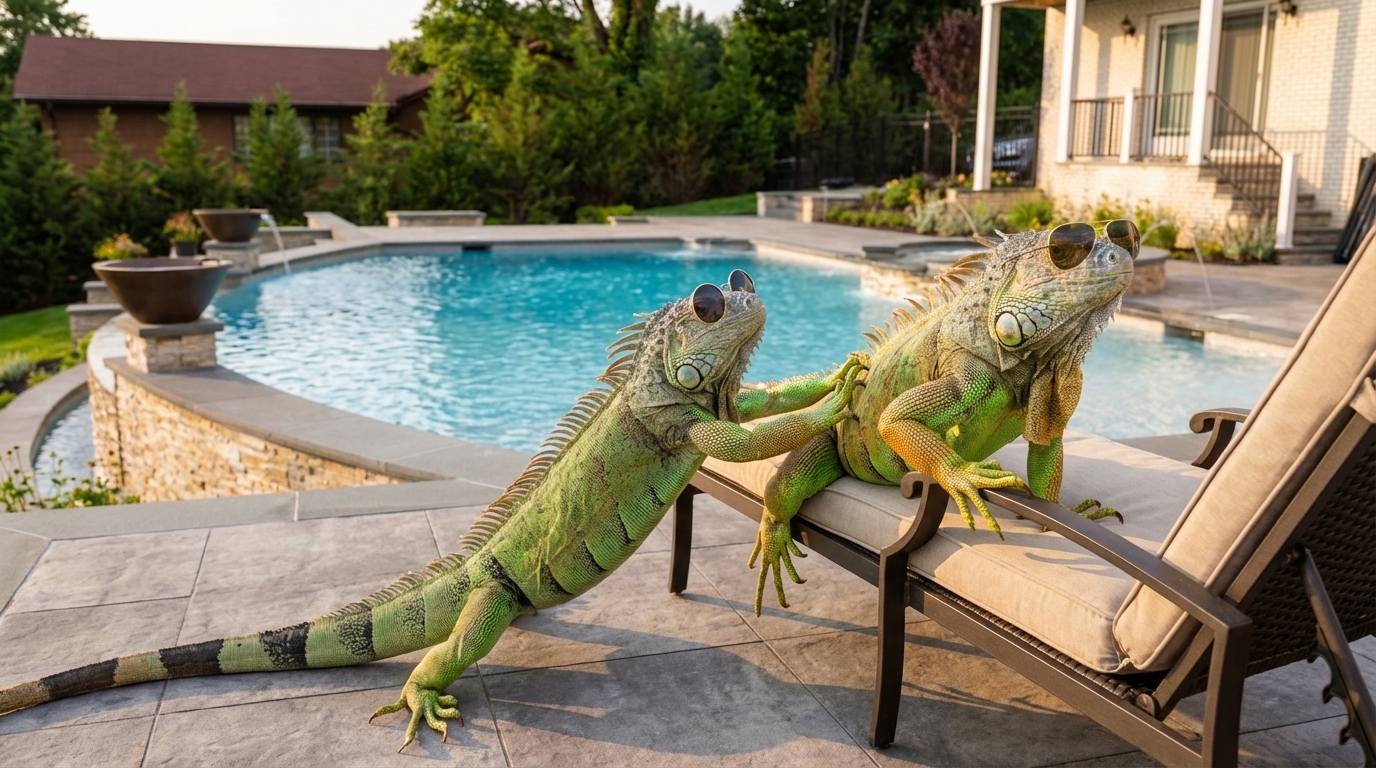 Linda pulling Vinnie