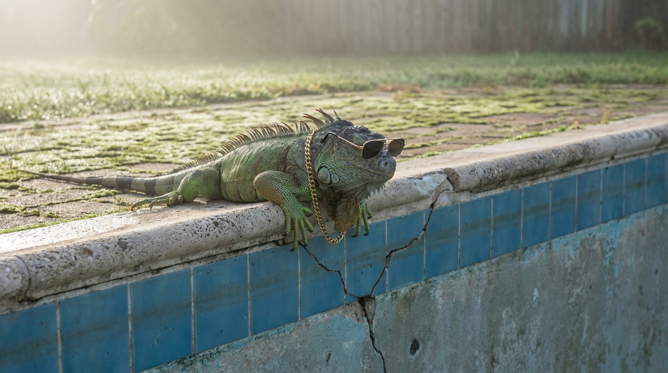 Back at the old pool